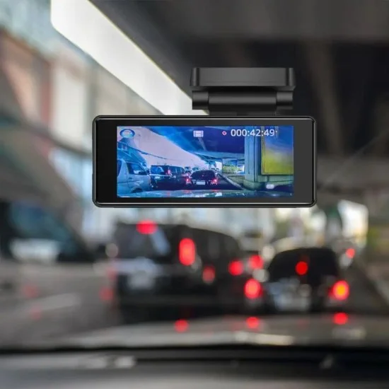 Powerology Dual Recording Dash Camera - Black